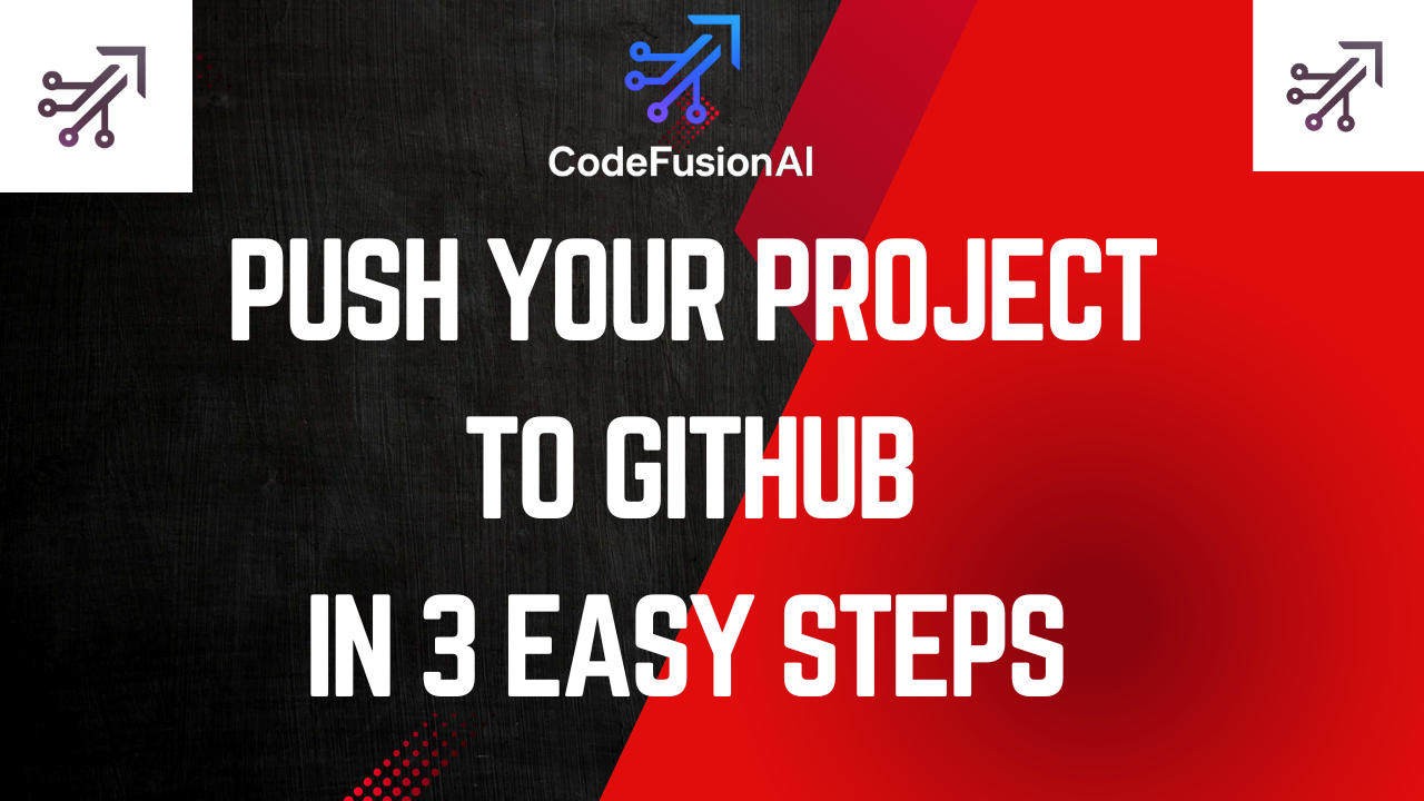 Deploy Your Project: Push to GitHub in 3 Easy Steps